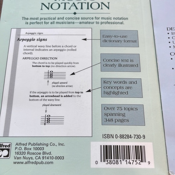 Music Theory and Notation books. Two books- Essential Dictionaries - Picture 3 of 4